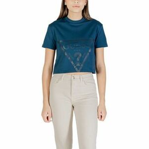 Rövid ujjú pólók Guess ADELE CROP TSHIRT V2YI06 K8HM0 kép