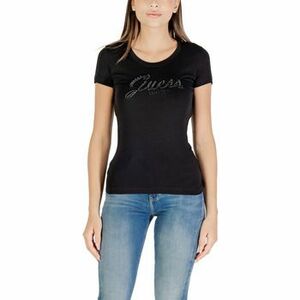 Rövid ujjú pólók Guess CN SS EMBRO SCRIPT LOGO TEE W5YI46 J1314 kép