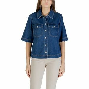 Kabátok Only ONLBELLE S/S SHIRT DNM GUA NOOS 15347084 kép