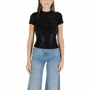 Rövid ujjú pólók Guess SS MOCK NECK ALL OVER 4G TEE W4BI26 J1314 kép