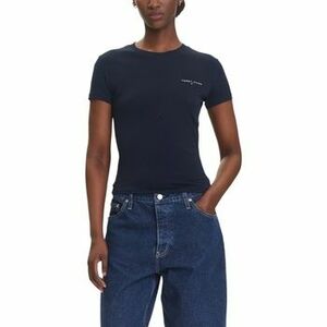 Rövid ujjú pólók Tommy Hilfiger TJW SLIM LINEAR SS T DW0DW21164 kép