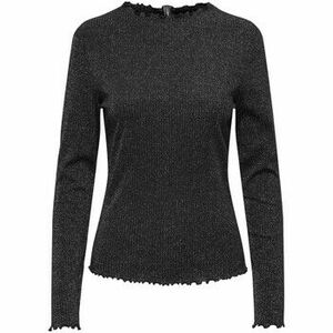 Pulóverek Only Onlemma Life Ls Glitter Top Jrs Noos 15331094 kép