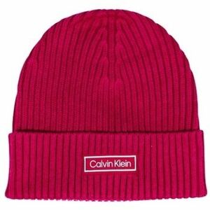 Sapkák Calvin Klein Jeans PATCH CHUNKY RIB COTTON BEANIE LV04D8053G kép