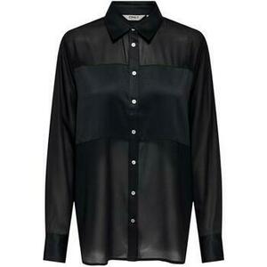 Ingek / Blúzok Only Onlstar Life L/S Breeana Mix Shirt Solid 15360299 kép