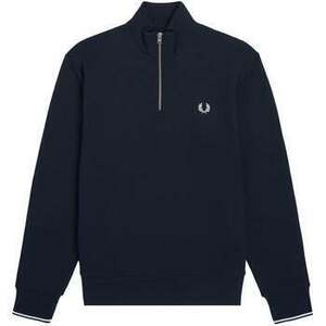Pulóverek Fred Perry Half Zip Sweatshirt Navy kép