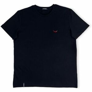 Pólók / Galléros Pólók Organic Monkey Red Hot T-Shirt - Black kép