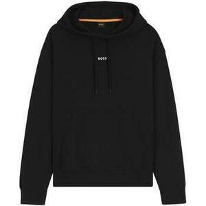 Pulóverek BOSS WeSmall Logo Hoodie Black kép