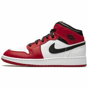 Divat edzőcipők Nike 1 Mid Chicago White kép