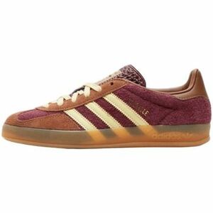 Rövid szárú edzőcipők adidas Gazelle Indoor Maroon Almost Yellow kép
