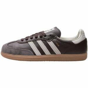 Rövid szárú edzőcipők adidas Samba OG Brown Putty Grey kép
