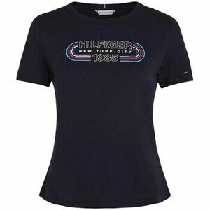 Rövid ujjú pólók Tommy Hilfiger WW0WW41203DW5 kép