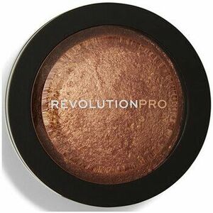 Highlighters Makeup Revolution Highlighter Powder Skin Finish - Golden Glare kép