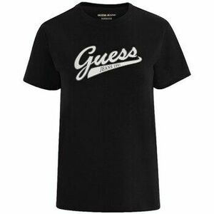 Rövid ujjú pólók Guess W4YI13J1314JBLK kép