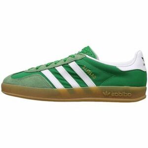 Rövid szárú edzőcipők adidas Gazelle Indoor Green White Gum kép
