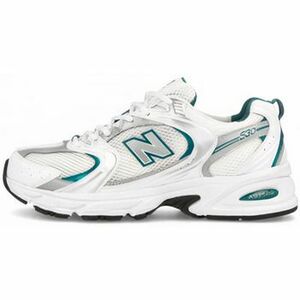 Rövid szárú edzőcipők New Balance MR 530 White Silver Metallic Green kép