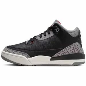 Magas szárú edzőcipők Nike 3 Retro Black Cement (2024) Enfant et Bébé kép