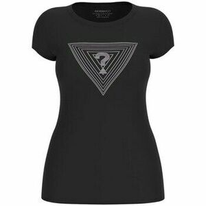 Rövid ujjú pólók Guess W5GI43KA0Q1JBLK kép