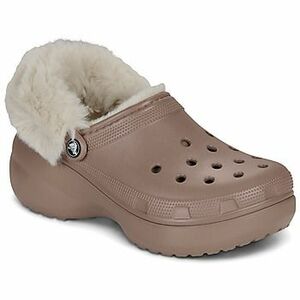 Klumpák Crocs Cls Platfm Lined Fuzz Strap Cg kép