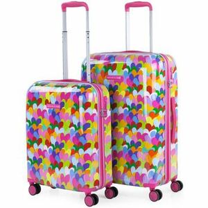 Keményfedeles bőröndök Agatha Ruiz de la Prada Corazones Colores 95 L kép