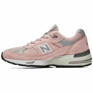 Rövid szárú edzőcipők New Balance 991 Made in England Pink Grey White kép