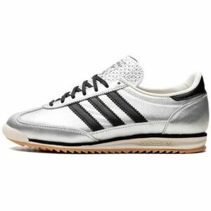 Rövid szárú edzőcipők adidas SL 72 Silver Metallic Black kép