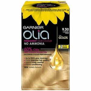 Hajfestés Garnier Olia Permanent Hair Color - 9.30 Caramel Gold kép