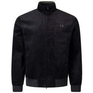 Dzsekik Fred Perry Cord Brentham Jacket Black kép