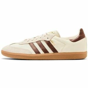 Rövid szárú edzőcipők adidas Samba OG Cream White Preloved Brown kép