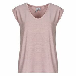 Rövid ujjú pólók Pieces PCBILLO TEE LUREX STRIPES kép