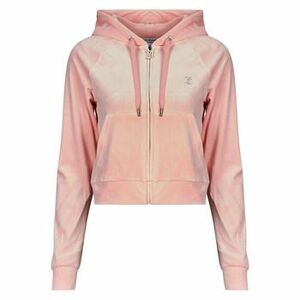 Melegítő kabátok Juicy Couture Madison Classic Velour Hoodie With Juicy Logo kép