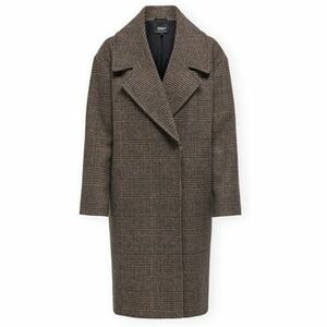 Kabátok Only Madison Life Jacket - Seal Brown/Check kép