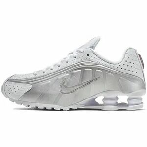 Rövid szárú edzőcipők Nike Shox R4 White Metallic Silver (2019/2024) kép