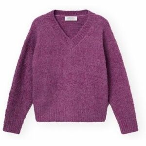Pulóverek Compania Fantastica COMPAÑIA FANTÁSTICA Knit 10307 - Aubergine kép