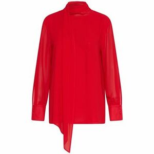 piros női blúz kép