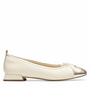 Balerina Clarks Ubree15 Poppy 26181326 Bézs kép