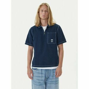 adidas Pólóing Wabash JW0169 Sötétkék Loose Fit kép