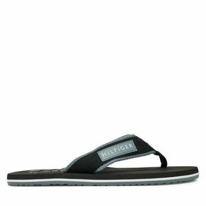 Flip-flops Tommy Hilfiger Patch Hilfiger Beach Sandal FM0FM05435 Fekete kép