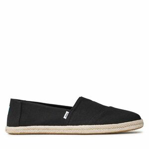 Espadrilles Toms Alpargata Rope 10019670 Fekete kép