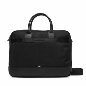 Laptoptáska Tommy Hilfiger Th Nylon Travel Computer Bag AM0AM13470 Fekete kép