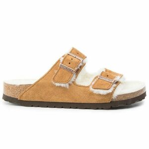Papucs Birkenstock Arizona Fur 1001135 Barna kép