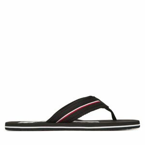 Flip-flops Tommy Hilfiger Corporate Hilfiger Beach FM0FM05436 Fekete kép