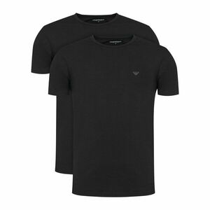 Emporio Armani Underwear 2 póló készlet EM000391 AF14132 MC005 Fekete Regular Fit kép