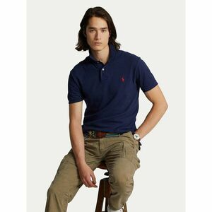 Polo Ralph Lauren Pólóing Core Replen 710795080 Sötétkék Slim Fit kép