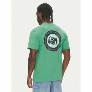 Quiksilver Póló Circle Back Ss EQYZT08054 Zöld Regular Fit kép