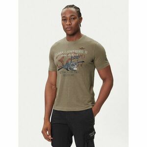 Aeronautica Militare Póló 252TS2472UJ00708 Khaki Regular Fit kép