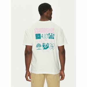 Quiksilver Póló EQYZT08032 Ekru Oversize kép