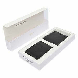 Pénztárca és kártyatartó szett Calvin Klein Jeans Gift Bifold Aop K50K512100 Fekete kép