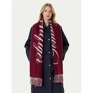 Sál Tommy Hilfiger Script Logo AW0AW17786 Bordó kép