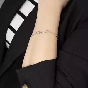 ezüst karlánc kép