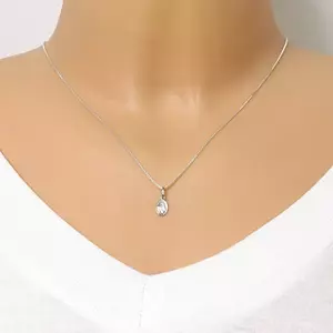 Medál 14K fehér aranyból - csodálatos tábla Szűz Máriával kép